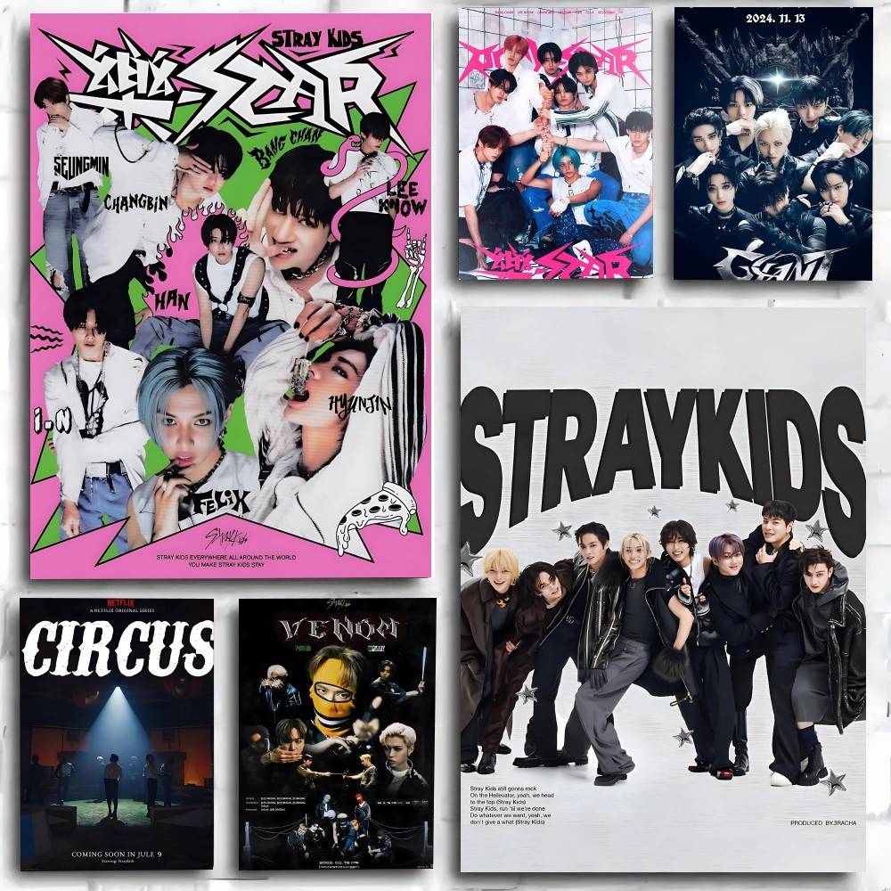 Modern Korean Lifestyle - Poster Seni Cetak Album Musik Mini