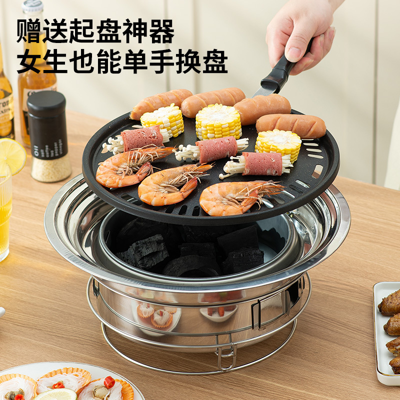 Korean Tea Set - Oven ala Korea, kompor serbaguna, pembuat