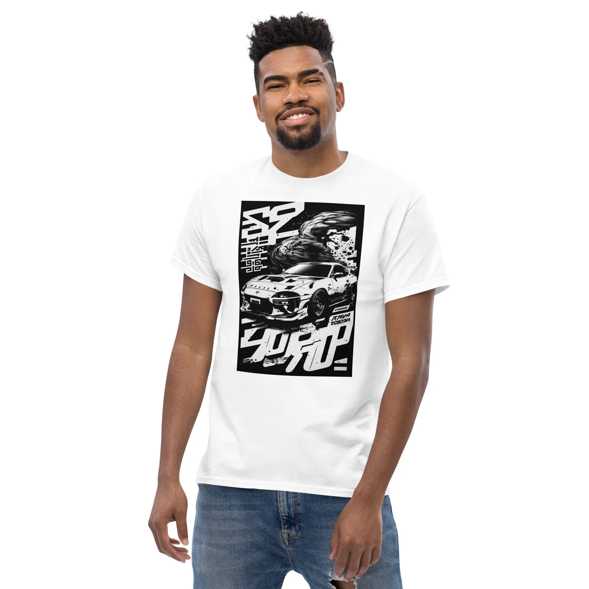 Korean Men Lifestyle - Kaos Golf Tokyo Life Pakaian Desainer