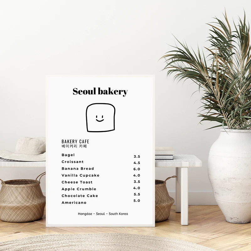 Poster dan Cetakan Kartun Mini - Modern Korean Lifestyle ulasan dan harga
