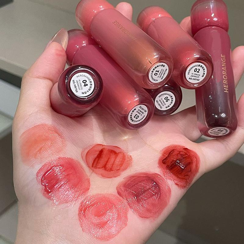 HERORANGE Lip Glaze Mirror Wat - Lip Tint Korean ulasan dan harga