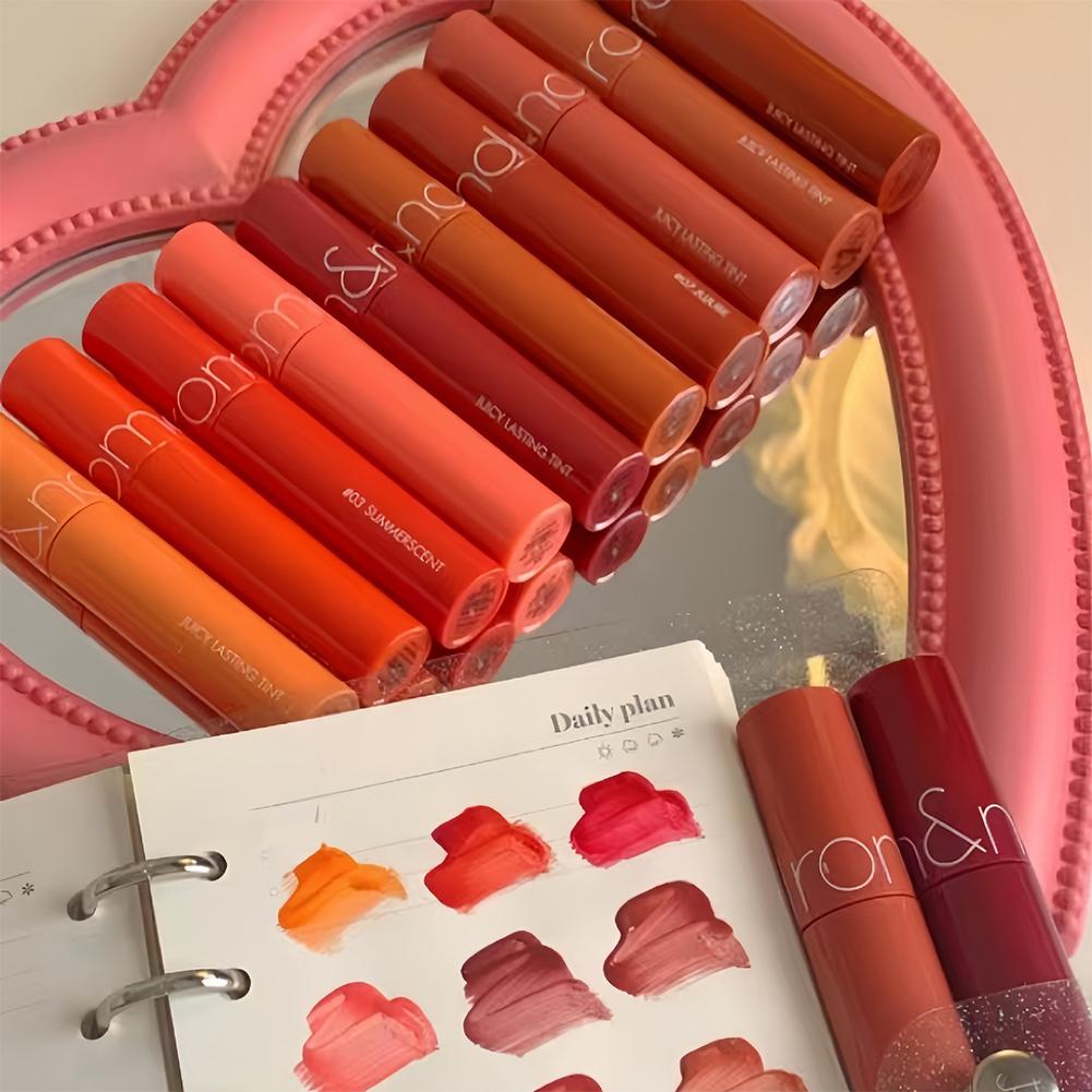 Lip Glaze Korea Asli Romand Ju - Lip Tint Korean ulasan dan harga