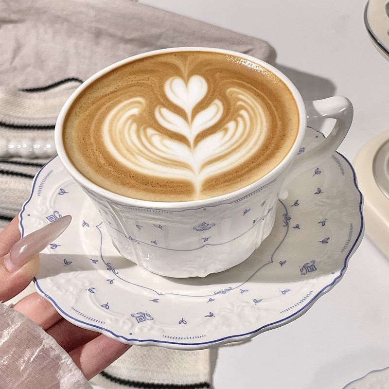 Set Cangkir Kopi Latte Keramik - Korean Tea Set ulasan dan harga