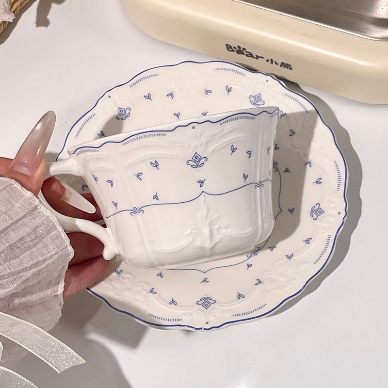 Set Cangkir Kopi Latte Keramik - Korean Tea Set ulasan dan harga