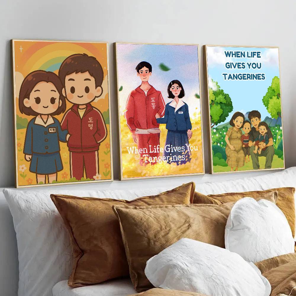 Poster Korea dengan Tulisan 'W - Modern Korean Lifestyle ulasan dan harga