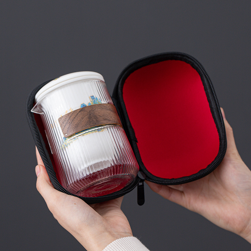 Set Teh Kungfu Travel Teko Can - Korean Tea Set ulasan dan harga