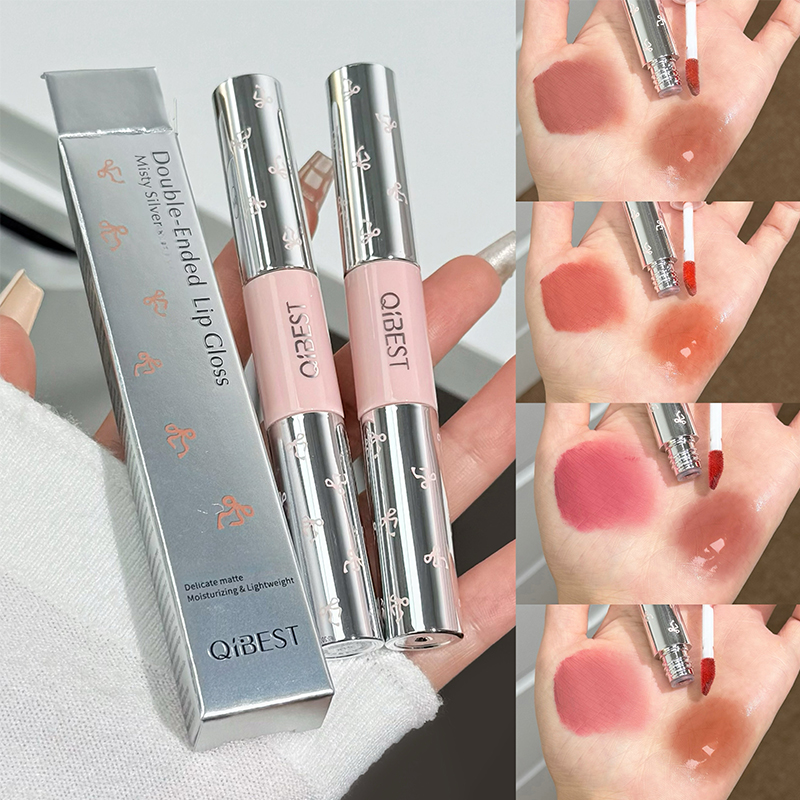 QIBEST Lipstik Cair Matte Velv - Lip Tint Korean ulasan dan harga